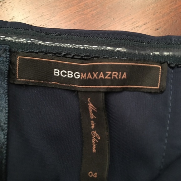 Navy Blue dress BCBG - Picture 4 of 4